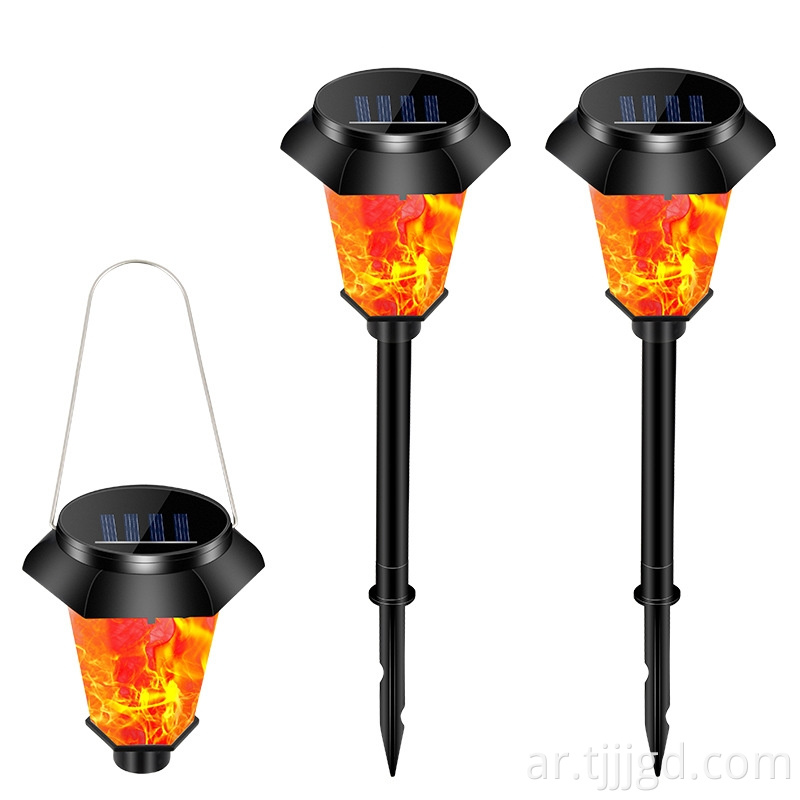 Hexagonal Flame Lamp Outdoor
